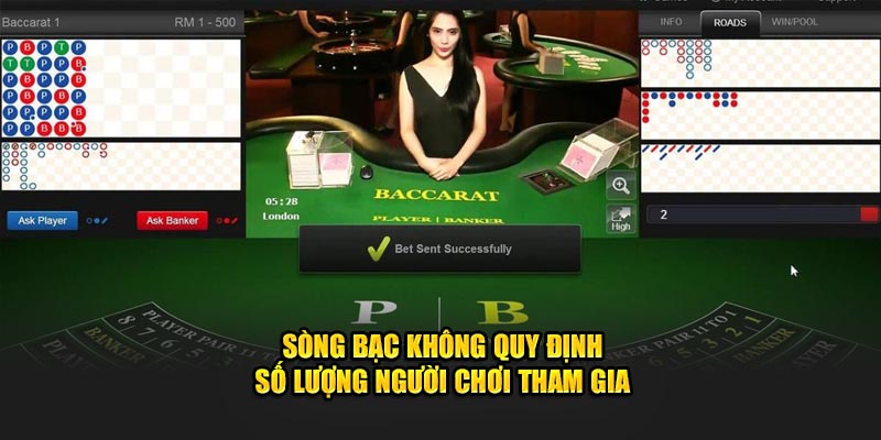 Cách Chơi Baccarat - Mẹo Cược Casino 98WIN Luôn Thắng Lớn 2 Sòng bạc không quy định số lượng người chơi tham gia